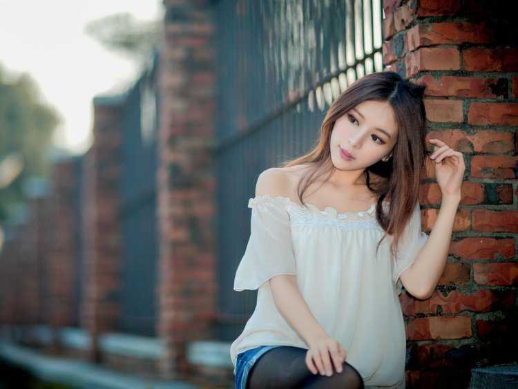 Кореянка Ким Лина модель