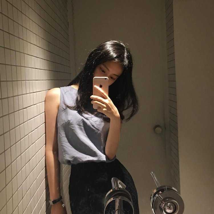 Девушка азиатка Эстетика