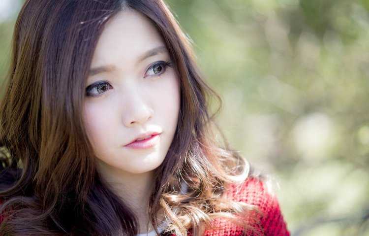 Азиатка портрет