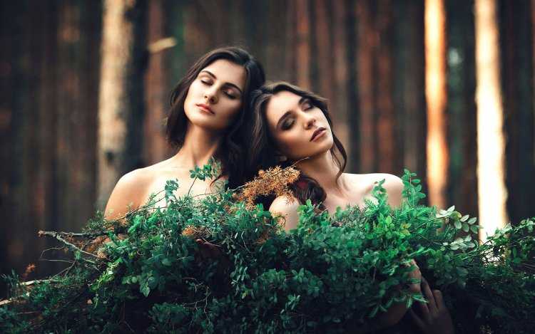 Фотосессия в лесу