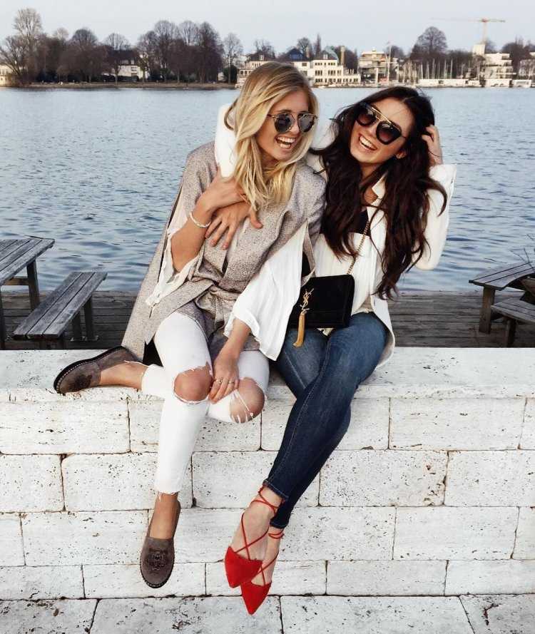 Модные фотосессии подруги