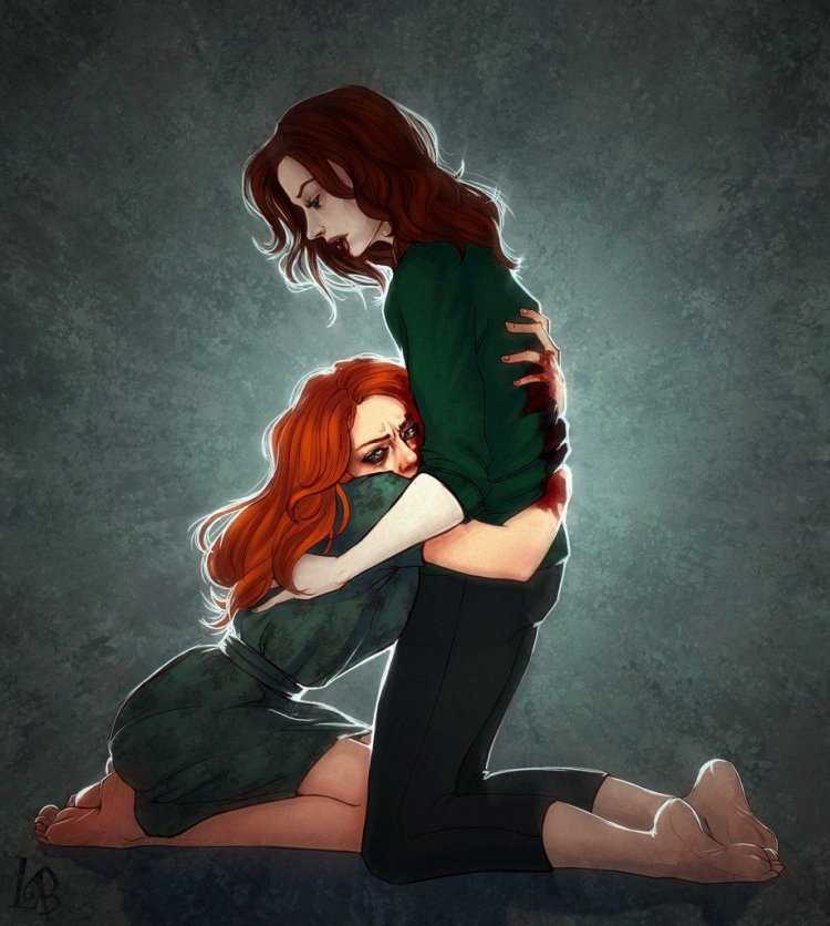 Эллисон и Лидия арт