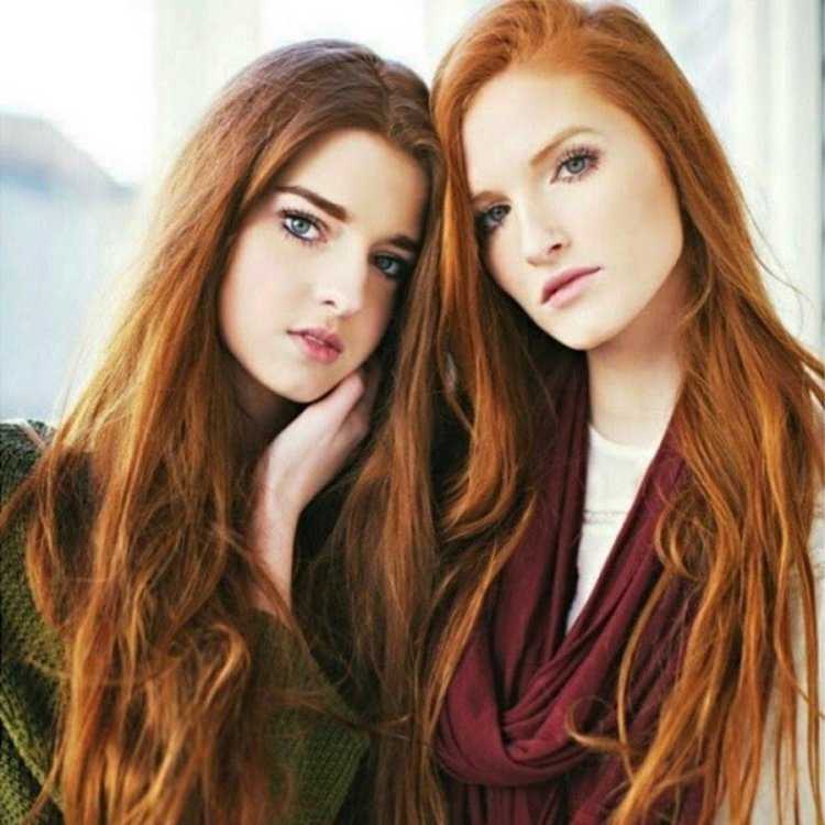 Рыжий шатен