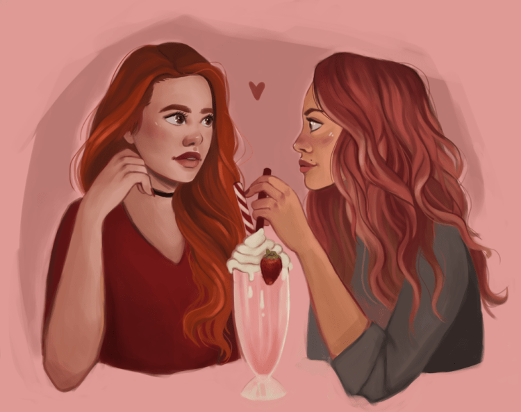 Ривердейл Шерил и Тони арты