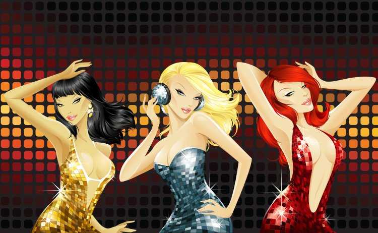 Блондинка брюнетка рыжая