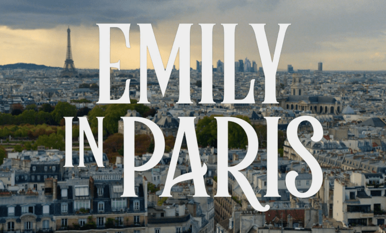 Эмили в Париже сериал Постер