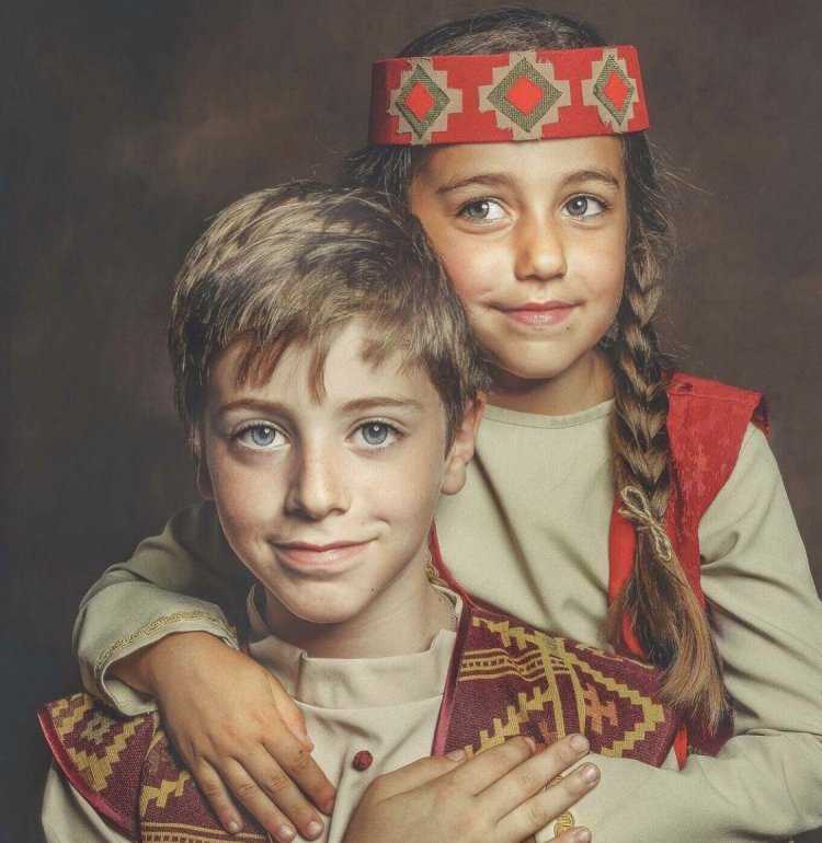 Фотосессия в армянском стиле для детей