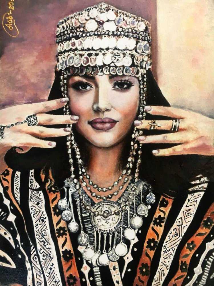 Портреты живопись армянки в национальном