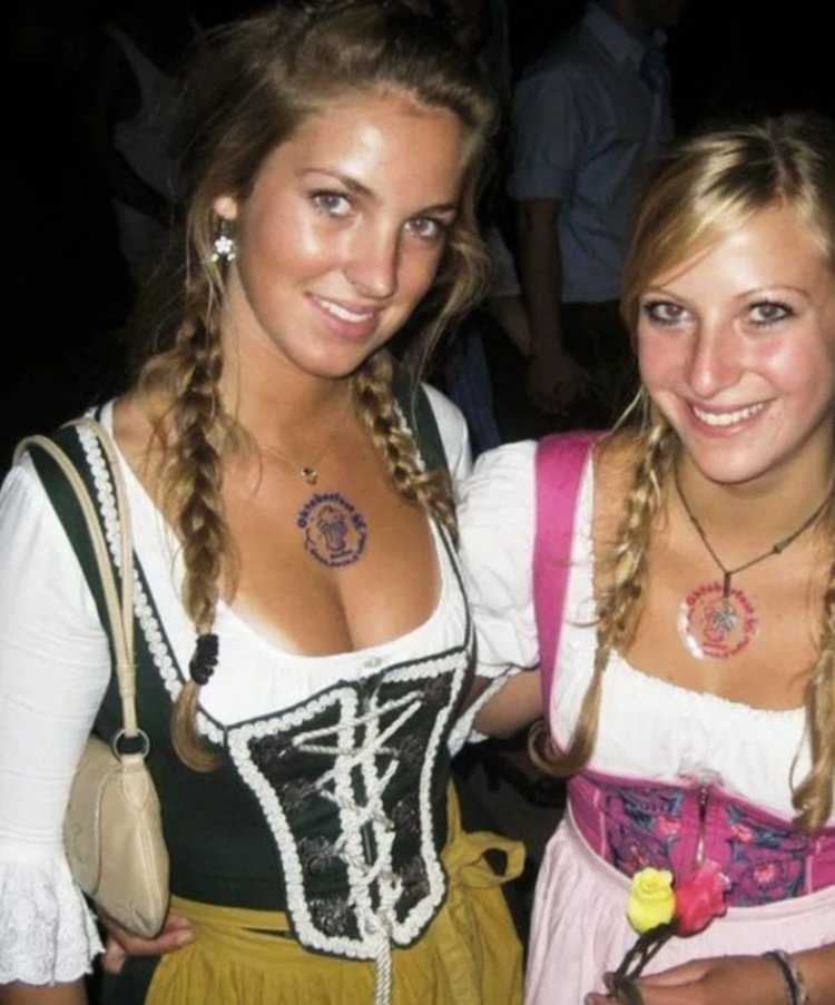 Немки в обычной жизни