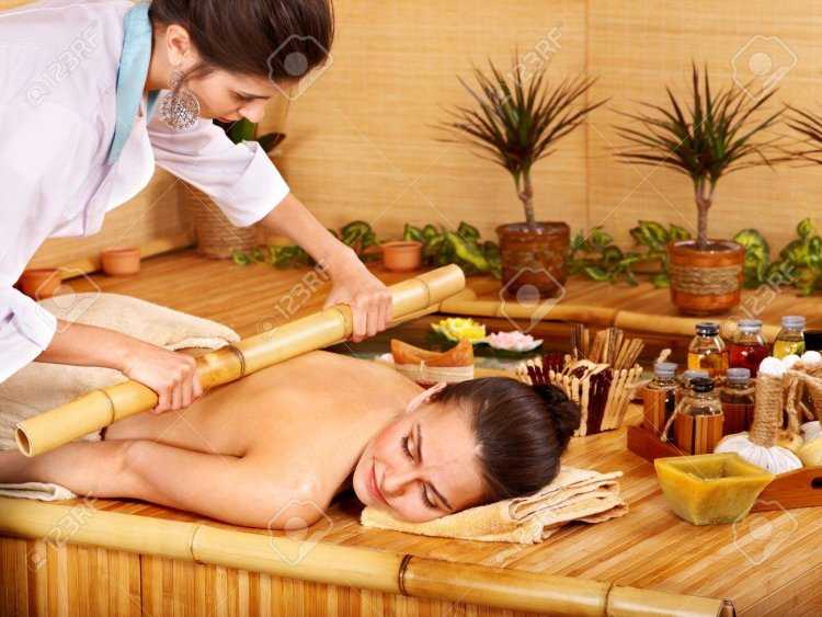 Креольский массаж бамбуковыми палочками