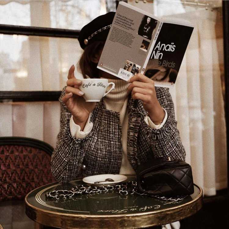 Фотосессия с кофе журнал