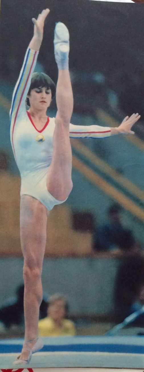 Надя Команечи в молодости