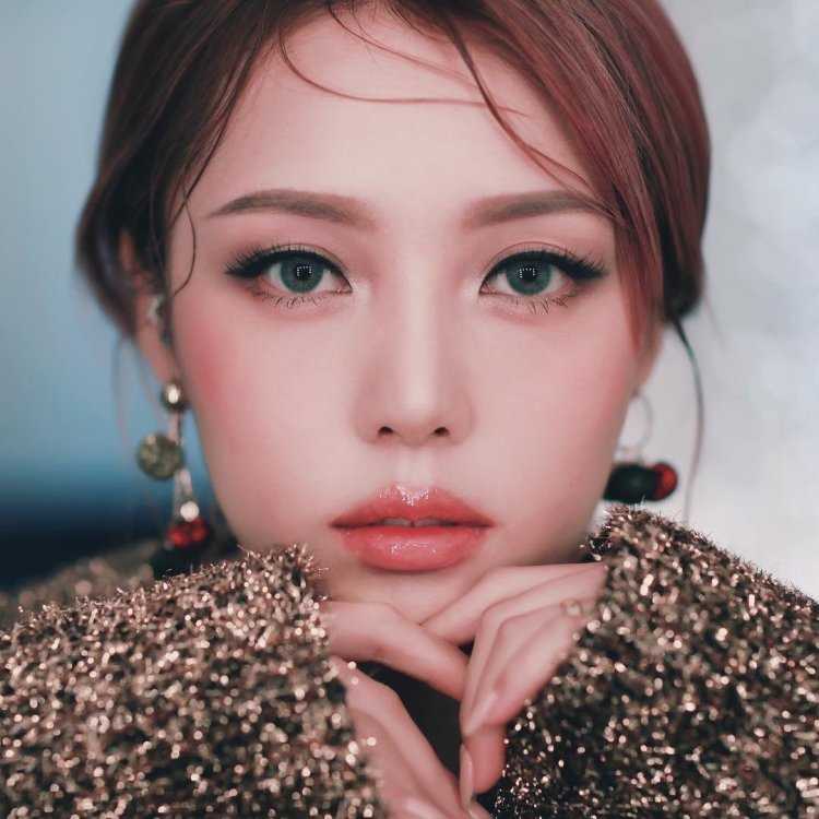 Ким Дабин кореянка макияж