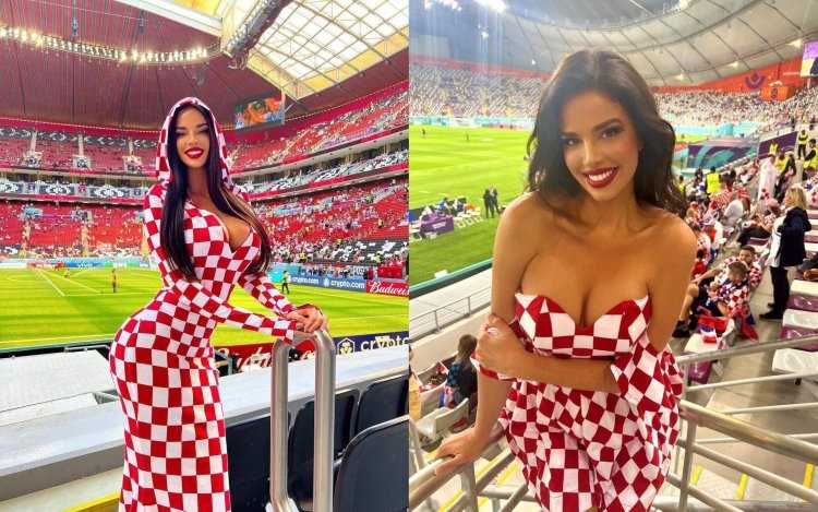 Хорватская болельщица Ивана Кнолль