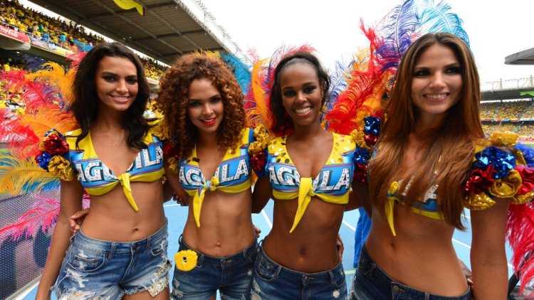 Колумбийские девушки обычные