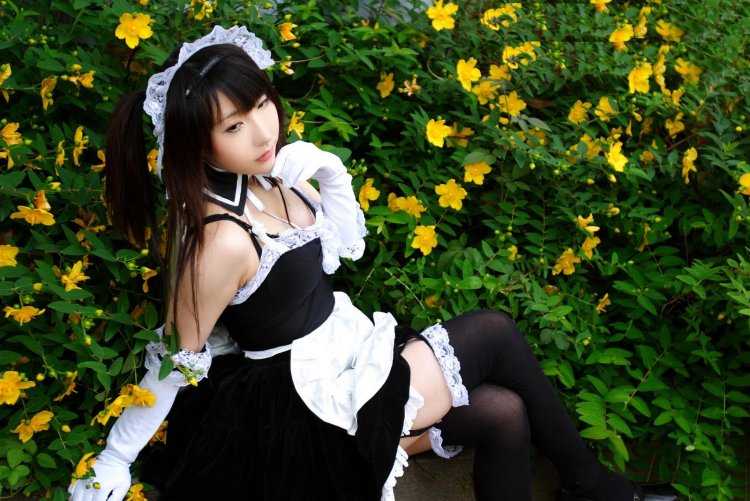 Девушки горничные азиатки