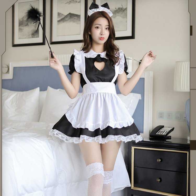 Костюм горничной аниме косплей АЛИЭКСПРЕСС