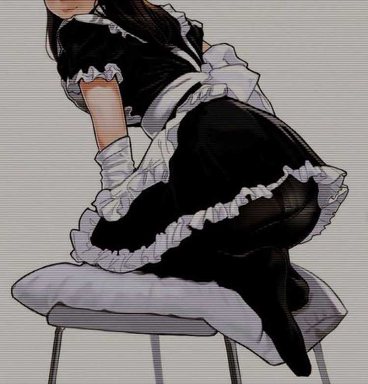 Аниме горничная Ханако