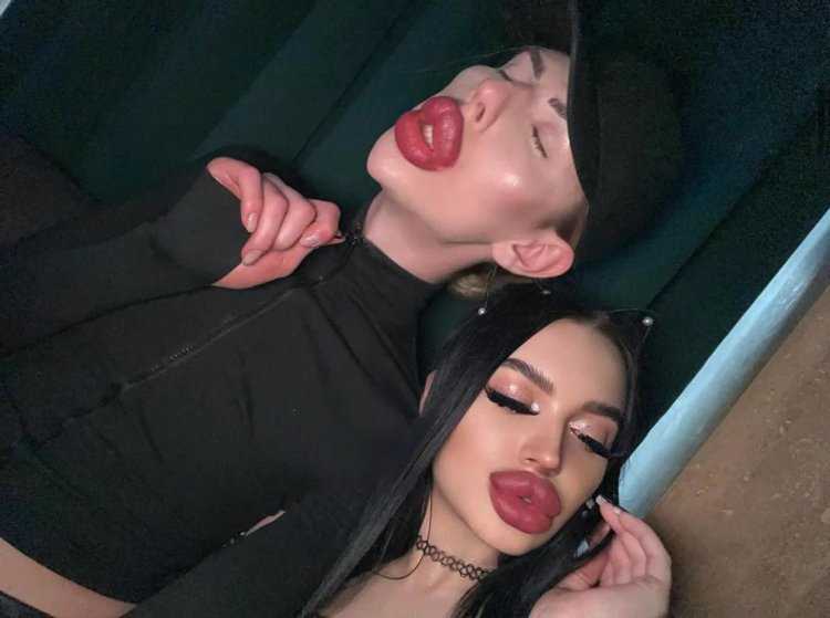 Губастая армянка5