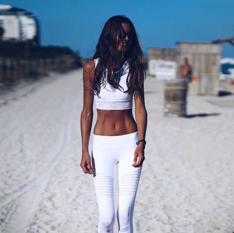 Худые девушки в красивой одежде