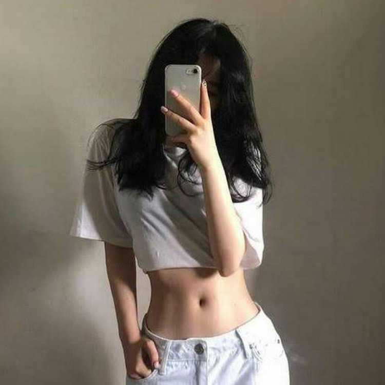 Худое тело кореянки