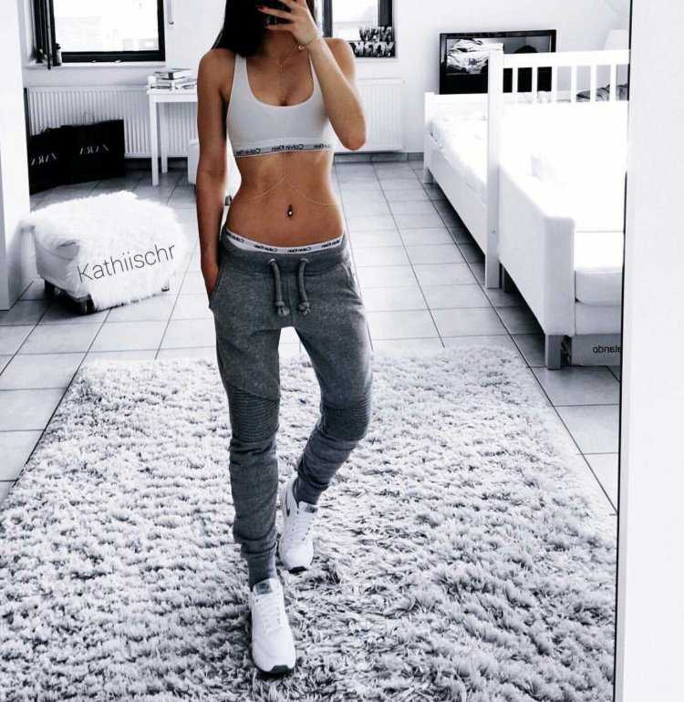 Худые спортивные девушки