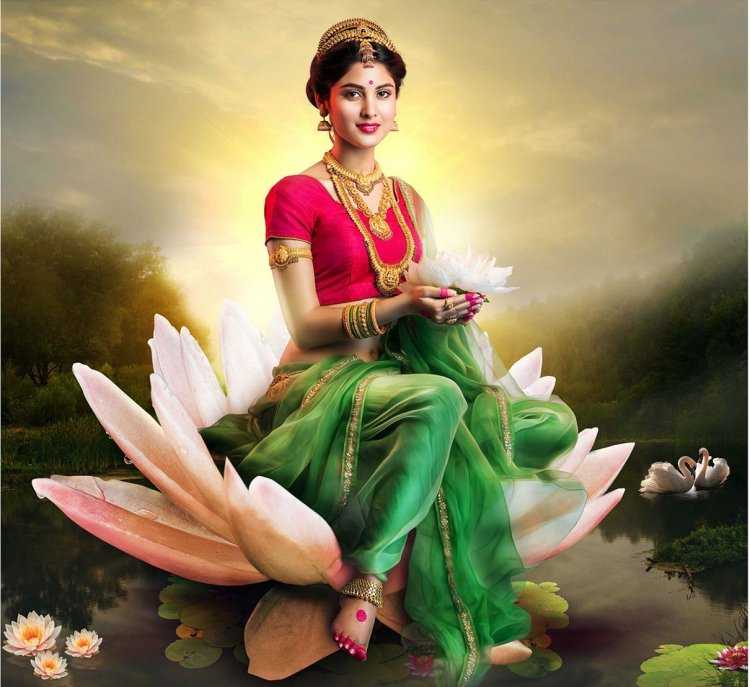 Лакшми богиня арт