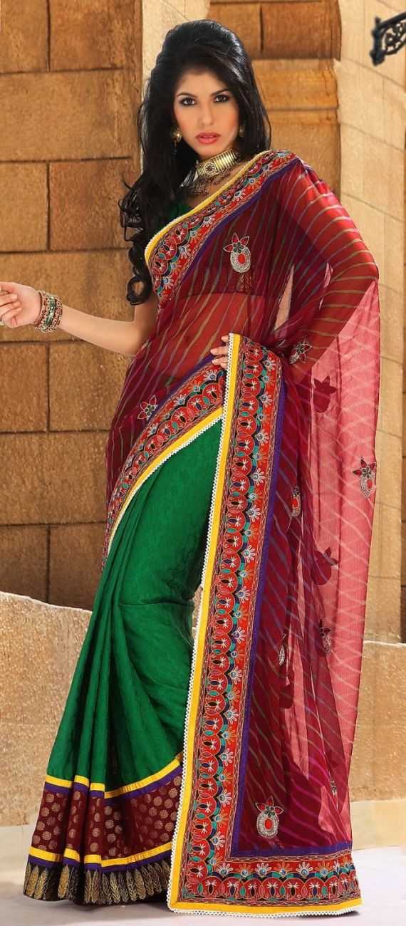 Индианка в Сари