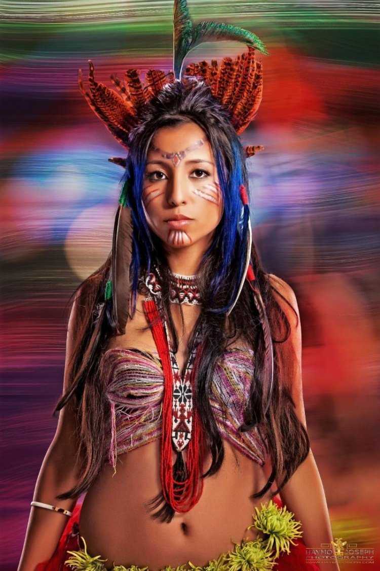 Красивые девушки индейцы