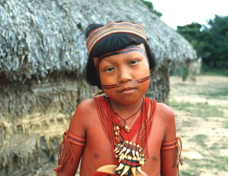 Племени индейцев Шингу Kids