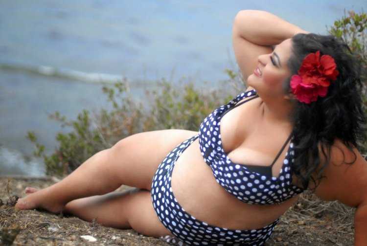 Модель Plus-Size Диана Сирокай