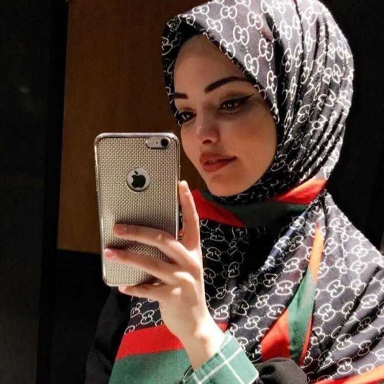 Мусульманка в платке