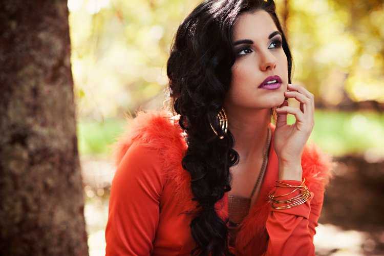 Макияж цыганки фото