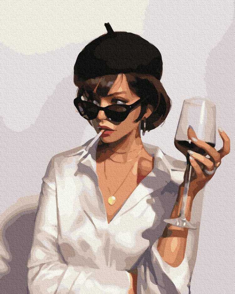 Taylor LASHAE С сигаретой