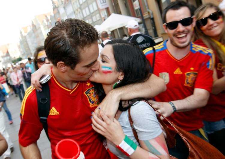 Испанцы и итальянцы