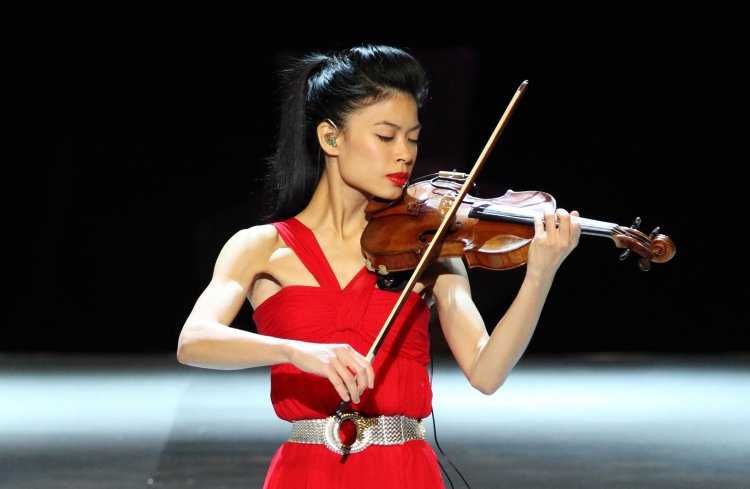 Скрипачка Ванесса Мэй