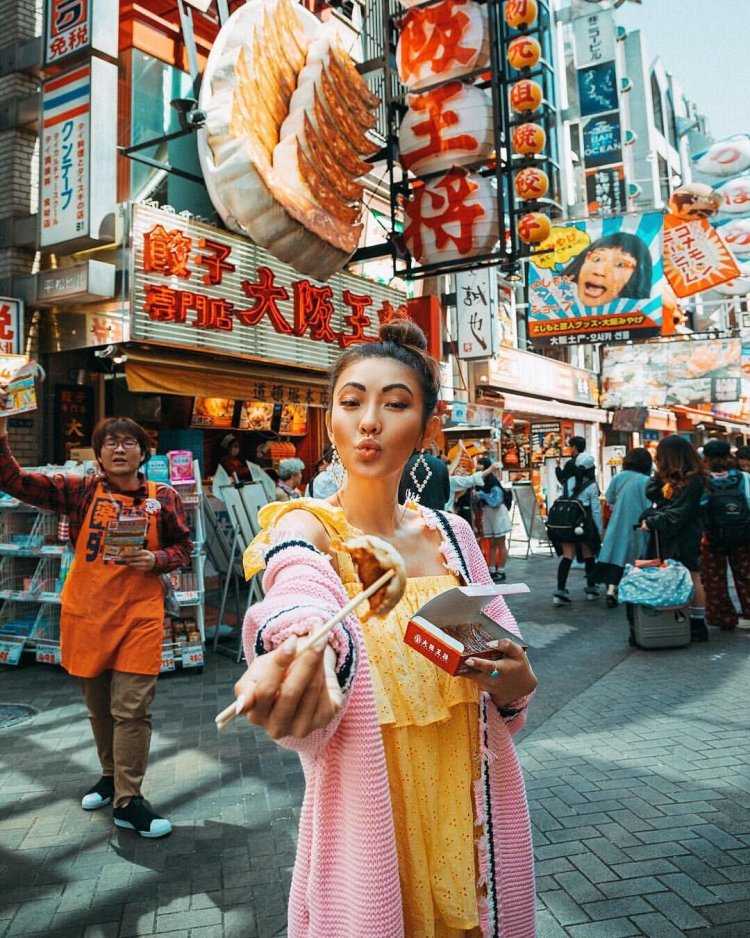 Туристы в Японии