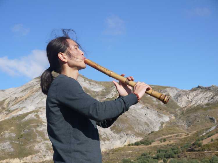 Игра на флейте Япония