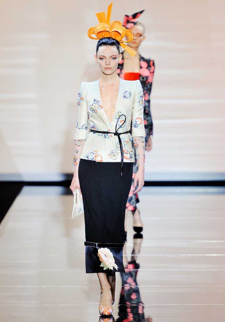 Коллекция Армани в японском стиле