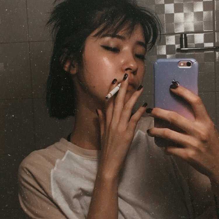Эстетика корейцев с сигаретой