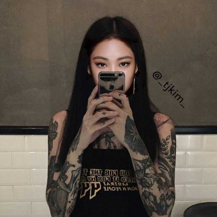 Кореянки с тату