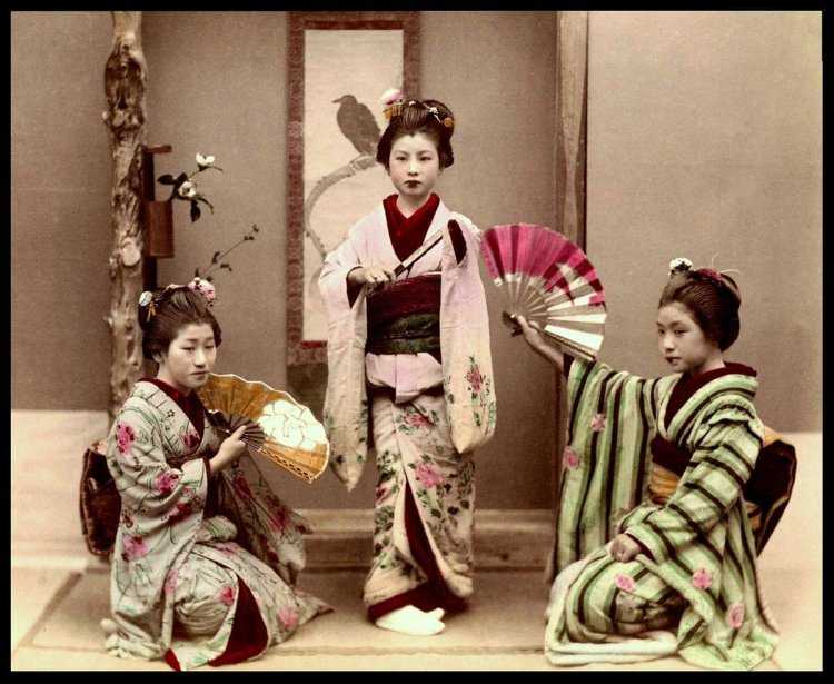 Япония 19 век гейши
