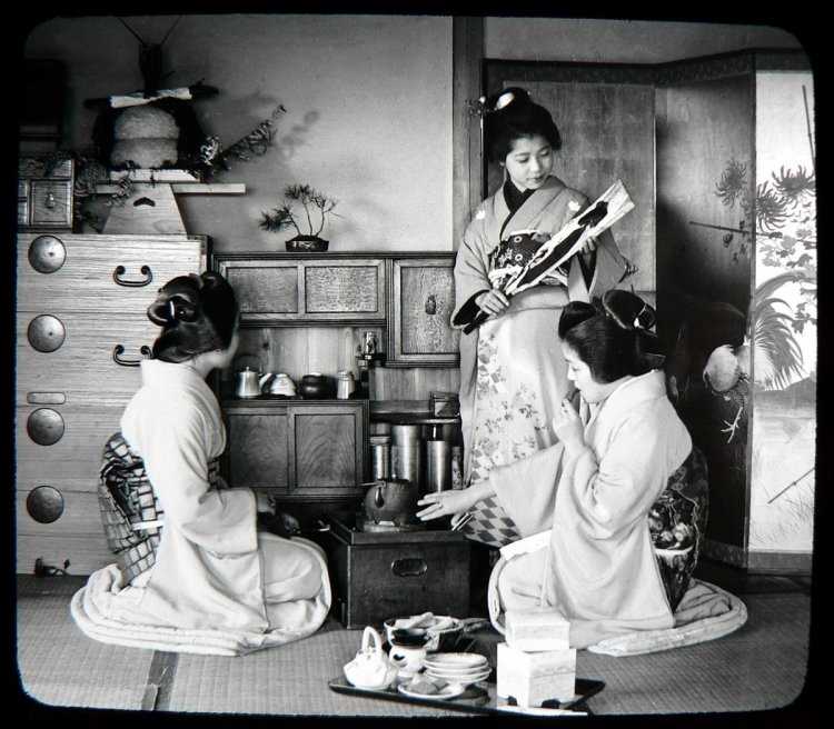 Гейши в 19 веке