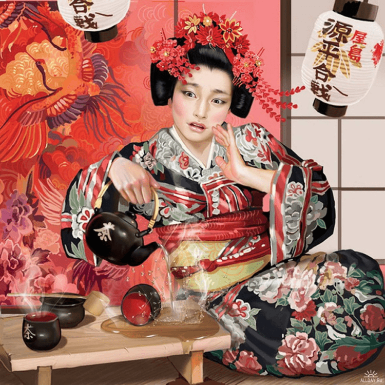 Татьяна Доронина иллюстраторы чаепитие