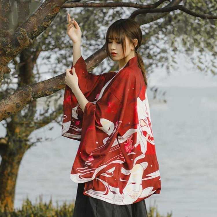 12. Юката Япония кимоно