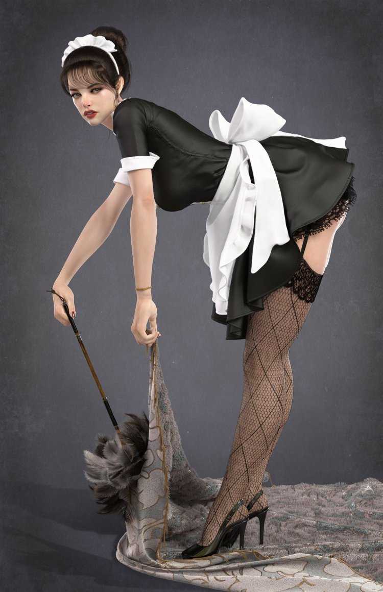 Связанные служанки