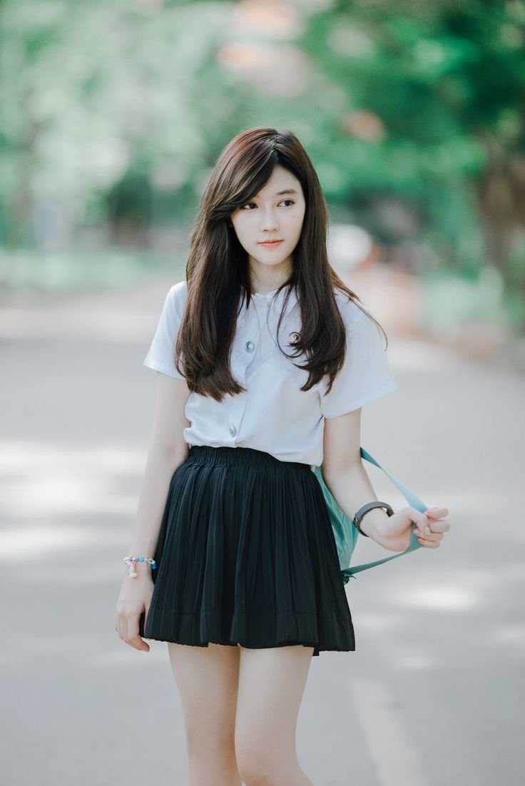 Японские девушки в мини