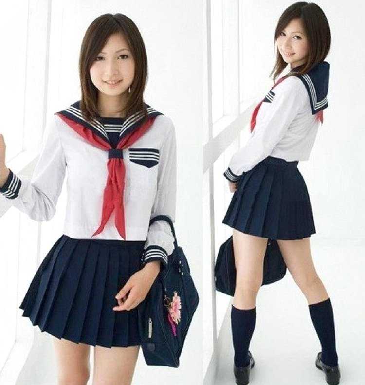 Корейская японская Школьная форма косплейщица