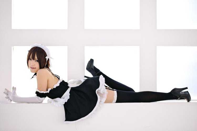 Японские девушки горничные