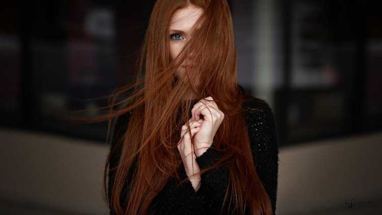 Казашка с рыжими волосами8